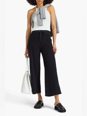 James Perse | Wide-Leg Cashmere Blend Pants